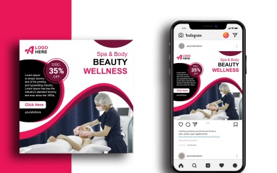Beauty And Spa Social Media Post