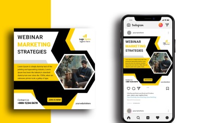 Marketing Strategies Webinar Social Media Post