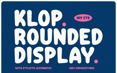 Klop - Friendly Round Font