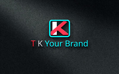 Logo aziendale creativo di TK