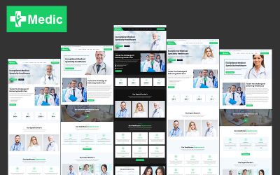 Medic - Kórház, Klinika, Egészségügy, Orvos és Orvosi Labor Elementor WordPress Sablon