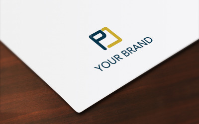 P j Creative Logo Design Mall