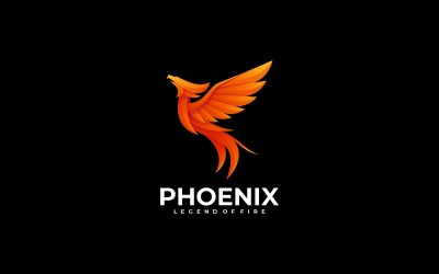 Phoenix Gradient Logo-Vorlagen
