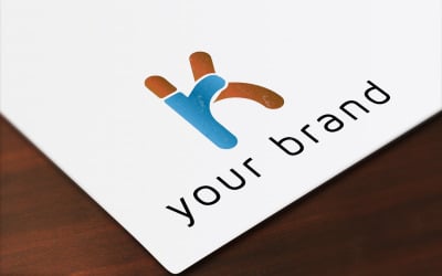 R K Creative Icon Logo Design