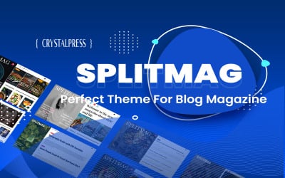 Splitmag - Estilo de revista e tema WordPress de blog