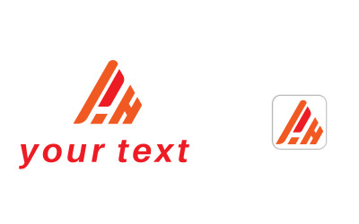 Szablon projektu kreatywnego logo PH