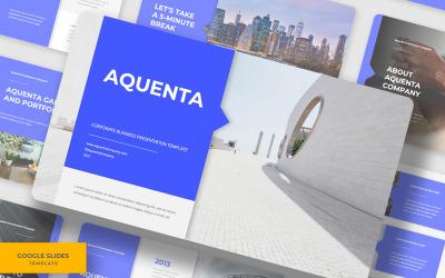 Aquenta – Firemní šablona Prezentací Google