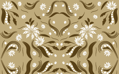 Folk Flowers Print Floral Patterns Ethnic Art