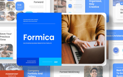 Formica – багатоцільовий бізнес-шаблон PowerPoint