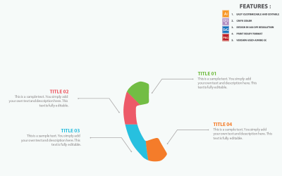Modelo de infográfico de telefone