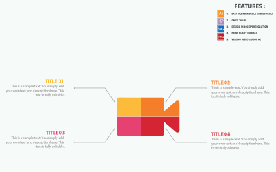 Video Infographic šablona