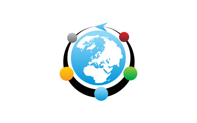 Airport World Logo Brand Identity