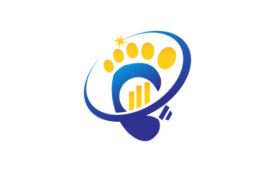 Logo di coaching di carriera aziendale