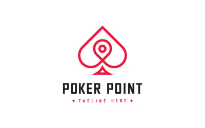 Poker Point Logo Template