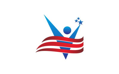 Reach Star Success Logo Markenidentität