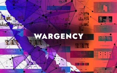 Wargency - Egyoldalas Parallax WordPress téma