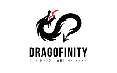 Dragofinity - Dragon Infinity logósablon