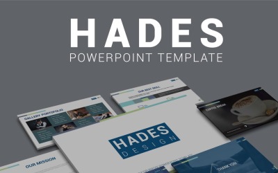 Modelo de apresentação HADES Powerpoint