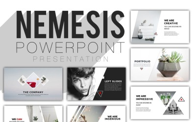 Шаблон презентации NEMESIS Powerpoint, издание 2021 года