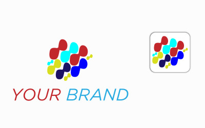 Consulting logotyp designmall