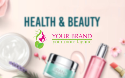 Gezondheid Beauty Shop Logo-ontwerp