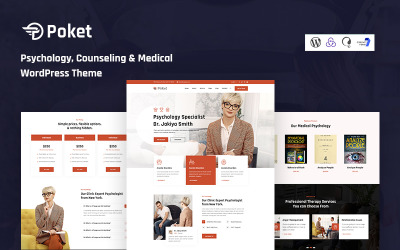 Poket – Tema WordPress di psicologia, consulenza e medicina