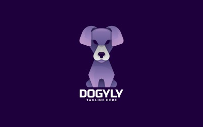 Estilo Vector Dog Gradient