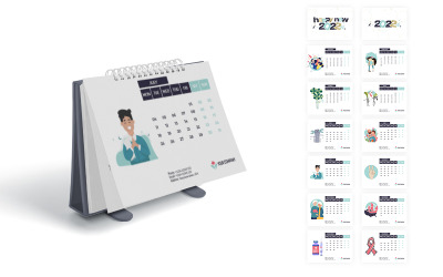 Tischkalender mit Feiertag