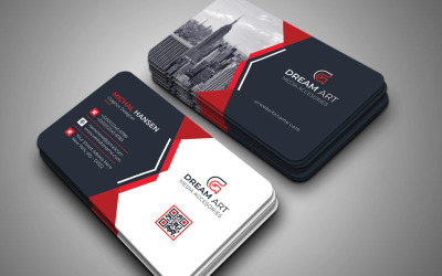 Visitenkartenvorlagen - Corporate Identity Vorlage