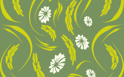 Modello di fiori popolari Stampa floreale Arj . etnico