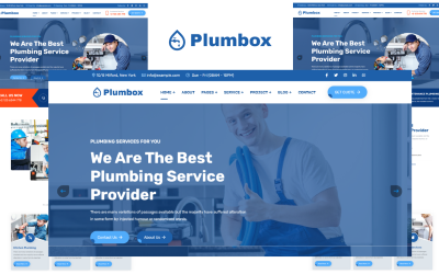 Plumbox - Plumbing Services HTML5 Template