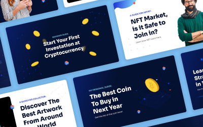 Crypto - шаблон видео на Youtube в социальных сетях