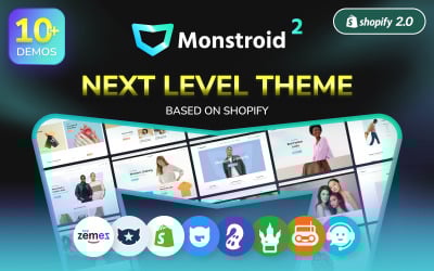Monstroid – Többcélú Shopify Sections Minimális téma