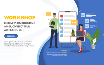 Workshop aziendale e aziendale - Modello di presentazione PowerPoint