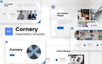 Cornery — Modello di keynote aziendale