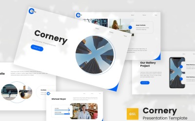Cornery — Modello di Presentazioni Google aziendali