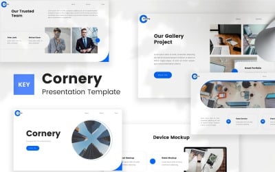 Cornery — 企业主题演讲模板