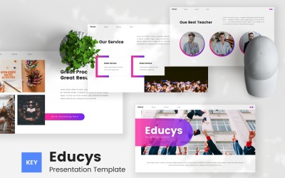 Educys — Шаблон Keynote Education