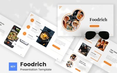 Foodrich — Modèle de présentation sur l&amp;#39;alimentation