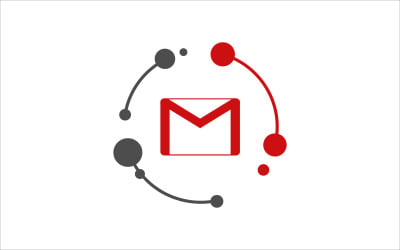online mail vector template