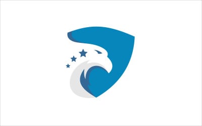 plantilla de vector de seguridad militar