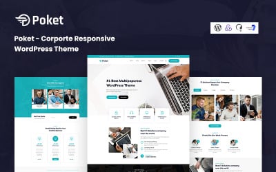 Poket – Corporate Responsive WordPress Theme