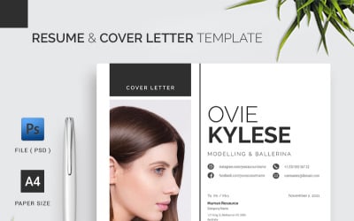 Resume &amp;amp; Cover Letter Template 1.44