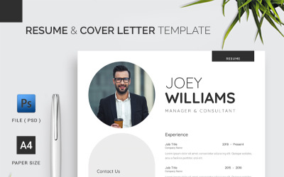 Resume &amp;amp; Cover Letter Template