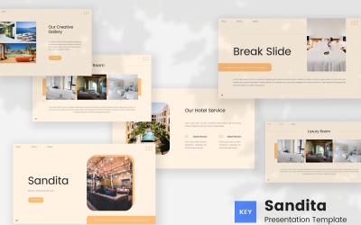Sandita — Шаблон Hotel Keynote