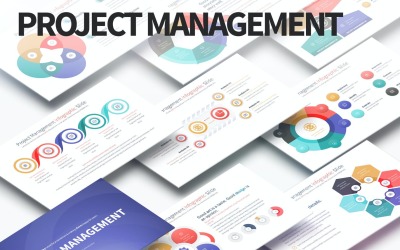 Diapositives d'infographie sur la gestion de projet-PowerPoint