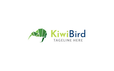 Kivi Kuş Logo Tasarım Şablonu