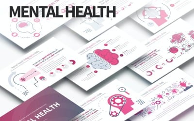 MENTAL HEALTH - PowerPoint Infographics Slides