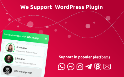 Ми підтримуємо плагін WordPress