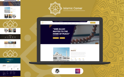 Thème WordPress du coin islamique